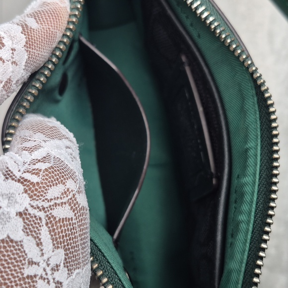 Coach "RARE" Charm Green Shoulder Bag CREED: 8236-CJ1797 - Picture 16 of 17